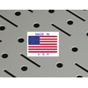 image:imageWall Control Pegboard 32in x 16in Blue Metal Pegboard Tool Board PanelGray