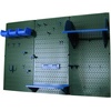 image:imageWall Control Pegboard Organizer 4 ft Metal Pegboard Standard Tool Storage Kit with Black Toolboard and Black AccessoriesGreen Pegboard with Blue Accessories