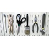 image:imageWall Control KT100B BU Slotted Storage Panel Basic Hook Assortment Pegboard and Slotted Tool Board  BlueBlue